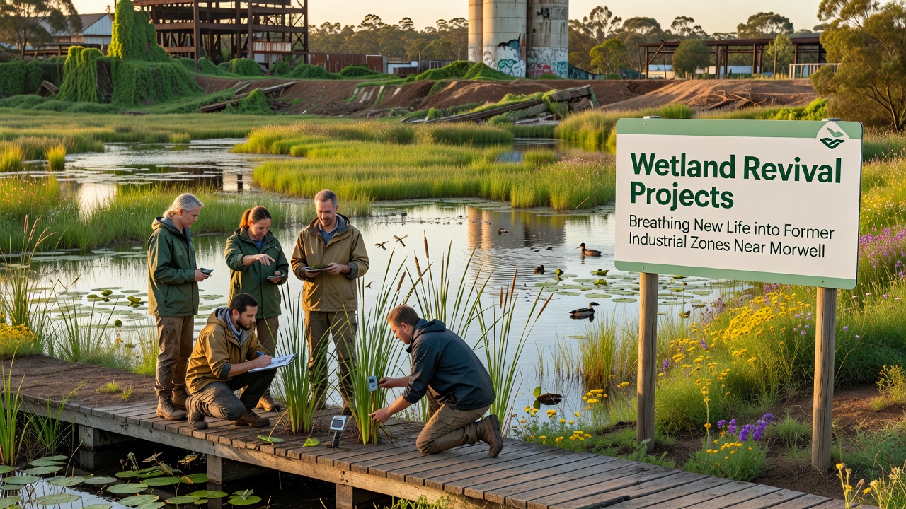Wetland Revival Projects Breathing New Life into Former Industrial Zones Near Morwell